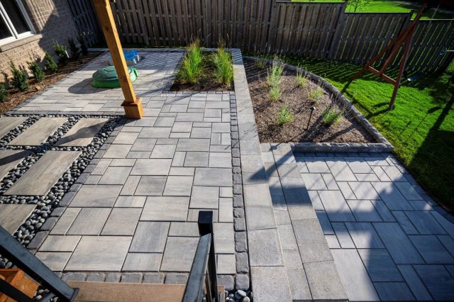 Whether it’s from the driveway to the front door, or it’s from element to element in your yard, a walkway will help tie everything together. You shouldn’t feel like the features around your home are on their own separate islands. Make it easy to get around. Match form with function and make the walkway a work of art while you’re at it. . . . . . . . . #outdoordesign #paver #pavers #outdoorliving #landscaping #hardscape #paverpatio #hardscaping #exteriordesign #hardscapedesign #landscape #hardscapes #interlocking #paving #paversealer #landscapeideas #hardscaper #hardscapebrotherhood #landscapecontractor #landscapeconstruction #landscapingideas #interlock #walkway #landscapecontractor #homerenovations #landscapersofinstagram #contractorlife #kitchenerontario #waterlooregion #waterlooontario
